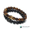 TCC™ Natural Tiger Eye Crown Bracelet